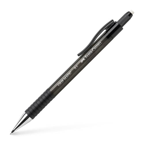 Porte-mine Faber-Castell Grip Matic 0,5 mm Noir