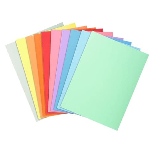Exacompta Paquet 10 chemises rigides SUPER A4 210 g/m2 pastel
