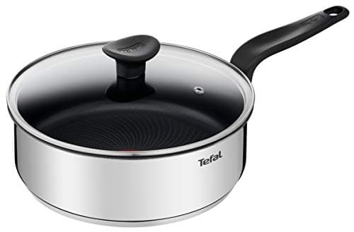 Tefal Primary Sauteuse avec couvercle en verre antiadhésif 24 cm