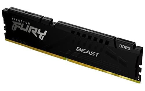 Kingston FURY Beast Noir DDR5 16Go 5600MT/s CL36 DIMM Mémoire RAM PC Gamer