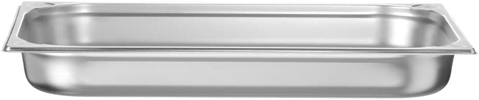 HENDI Bac Gastronorm GN 1/1, Kitchen Line, résistance thermique -40 °C à 250 °C, 9L, 530x325x(H) 65mm, acier inoxydable