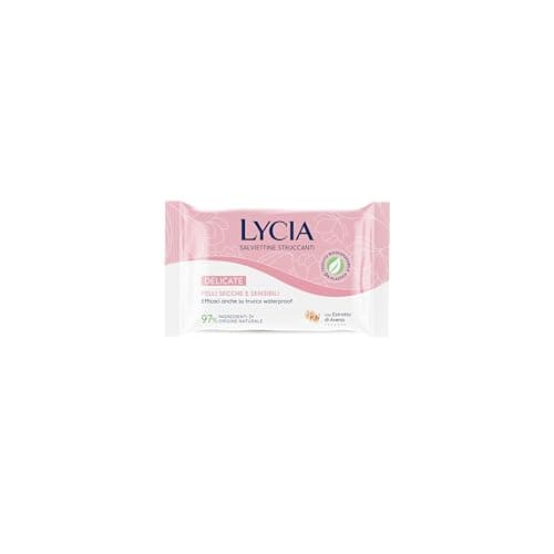 Lycia Lingettes Dèmaquillantes Pop-Up Sens Rosa Lait d Avoine x20