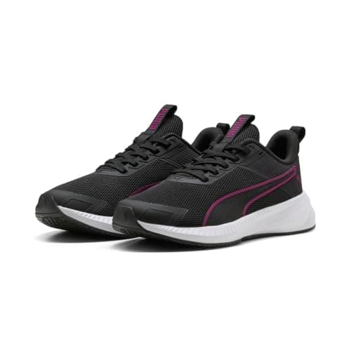 Puma Flyer Lite 4 Chaussures de Course sur Route Unisexes, Noir-Fuchsia 37 EU