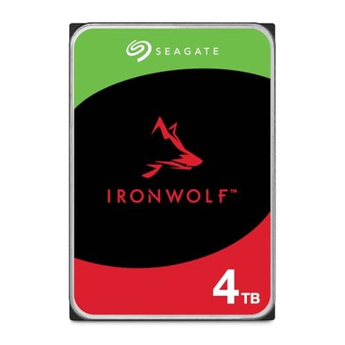 Seagate Disque Dur Interne NAS IronWolf 4 To SATA 6 Go/s ST4000VNZ06