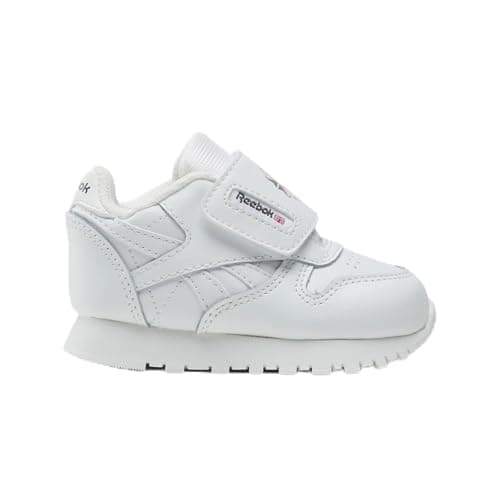 Reebok Baskets Classic Leather pour garçon et unisexe Blanc Gris 26,5 EU