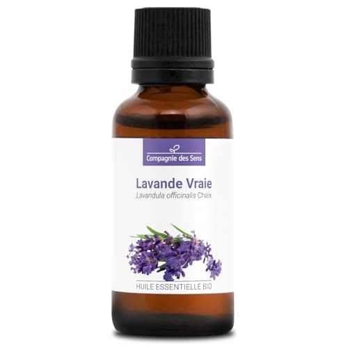 Huile essentielle de lavande vraie bio 30 mL La Compagnie des Sens