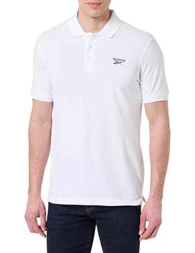 Reebok Blaze Embroidered SS Polo Shirt T-Shirt Homme