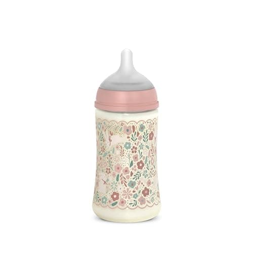 Suavinex Biberon Tétine Symétrique SX Pro Débit Moyen 270 ml Rose