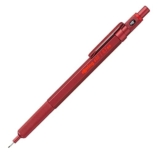 Rotring 600 Portemine mécanique 0,7 mm Rouge