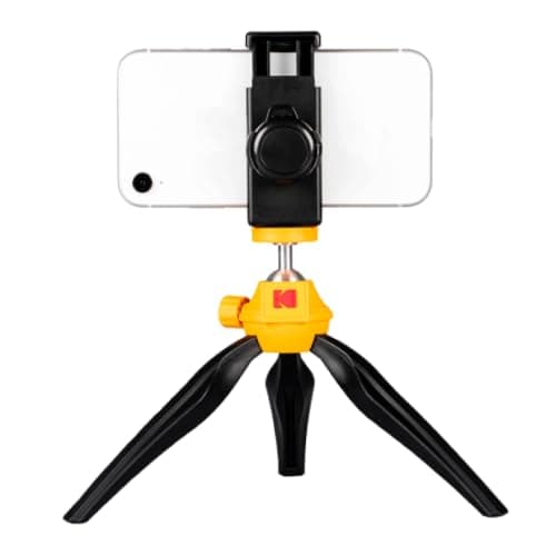 KODAK Smartphone Tripod - Trépied et poignée vlogging Bluetooth avec vis ¼