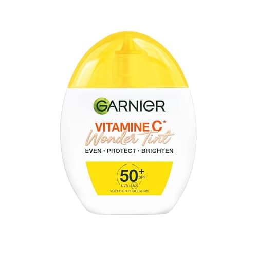 Garnier Vitamine C Wonder Teint SPF 50+ Teinte Claire Fluide Protecteur 40 ml