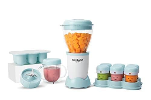 Nutribullet Baby Blender Électro-ménager Préparation Bébé Blanc Vert 250W NBY100