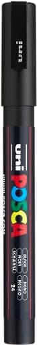POSCA PC3M Marqueur peinture à l'eau pointe fine noir