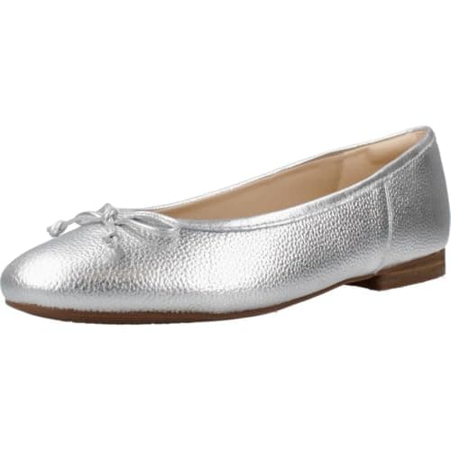 Clarks Fawna Lily Escarpins Femme Cuir Argenté Taille 37