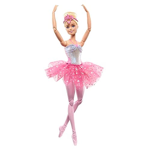 Barbie Poupée Ballerine Lumières Scintillantes