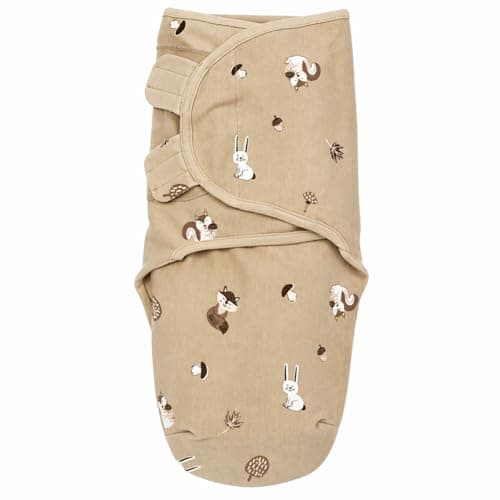 MEYCO Lange d'emmaillotage 0-3M Swaddle 1,0TOG Forest Animals Sand
