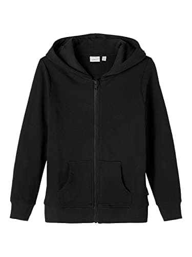 Name IT Nkmnesweat Card W Hood Bru Noos Veste Sweat Garçon (Lot de 1)