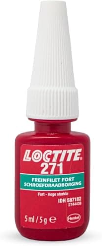 Loctite 271 Frein filet rouge, Flacon de 5 ml