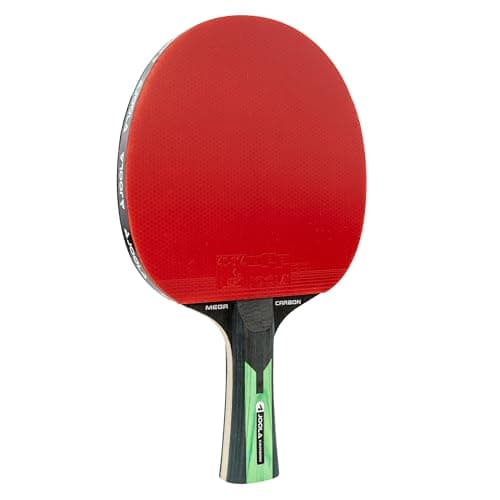 JOOLA Raquette de Tennis de Table Mega Carbone Rouge/Noir