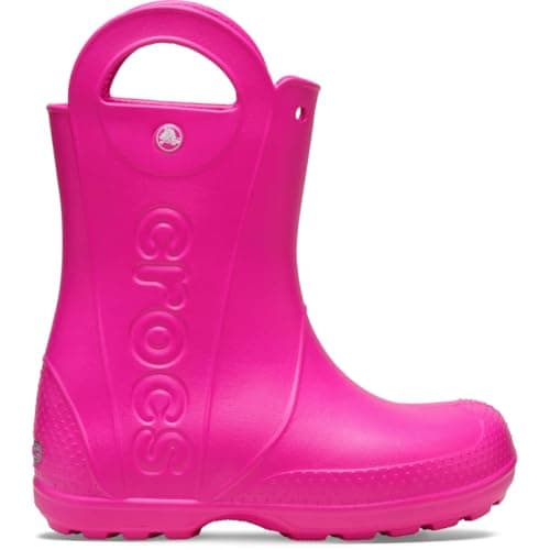 Crocs Bottes de pluie Enfant Handle It Rain Boot T Rose Pink Crush 25-26 EU