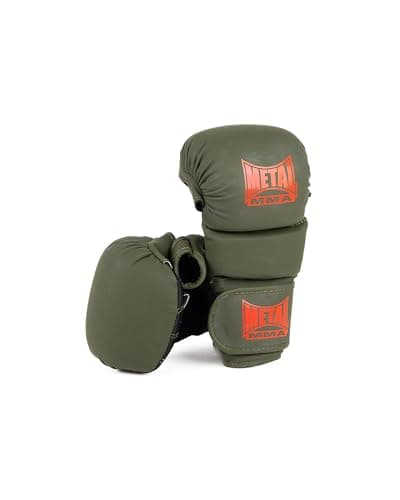 METAL BOXE Gants MMA Sparring The Shell Olive L