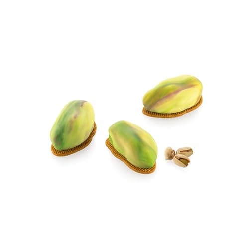 Silikomart Moule en silicone pistache et cutter ABS 12 cavités 30 ml
