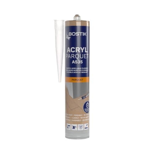 Bostik Mastic Spécial Joint et Finition Parquet 300 ml Erable Pin Frêne