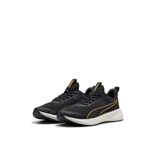 Puma Chaussures de Course Flyer Lite 4 Noir Or Gris 40 EU