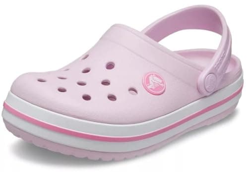 Crocs Unisexe Enfant Crocband Clog K Sabots, Ballerina Pink, 38/39 EU