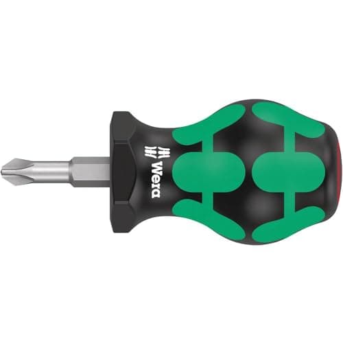 Wera 350 Tournevis Tom Pouce/boule cruciforme PH, PH 2 x 25 mm