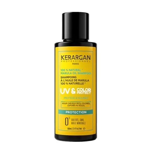 KERARGAN Shampoing Huile de Marula Cheveux Colorés Sans Sulfate 100ml