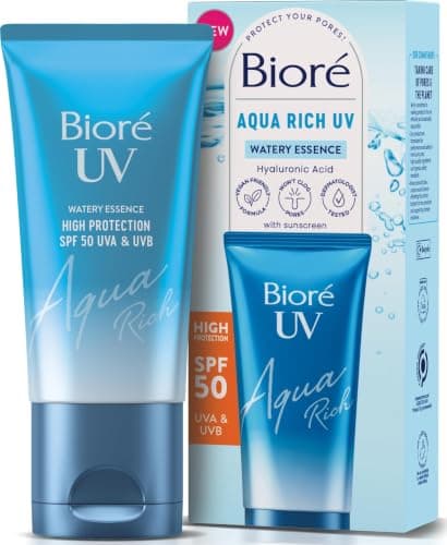 Bioré UV Aqua Rich Watery Essence Crème Solaire Visage SPF50+ PA++++