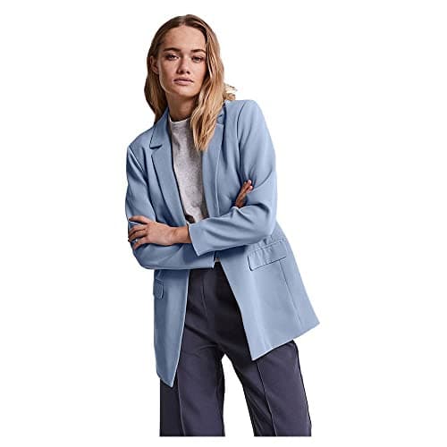 Pieces Blazer Ample Femme PCbossy, Kentucky Blue, Taille L