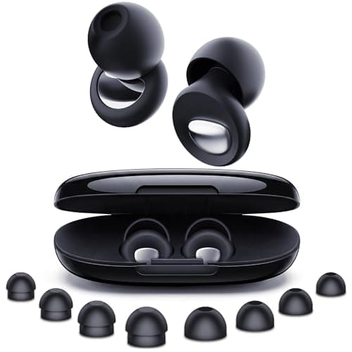 Bouchons d'oreille 2.0 anti-bruit MuteCore 46 dB Noir