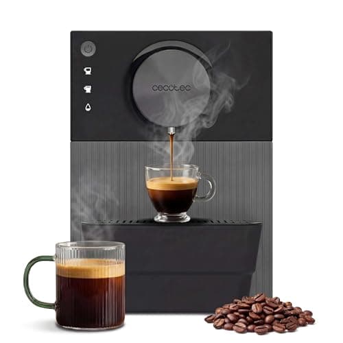 Cecotec Machine à Café Superautomatique Compacte Cremmaet Cube 19 Bars 1350W