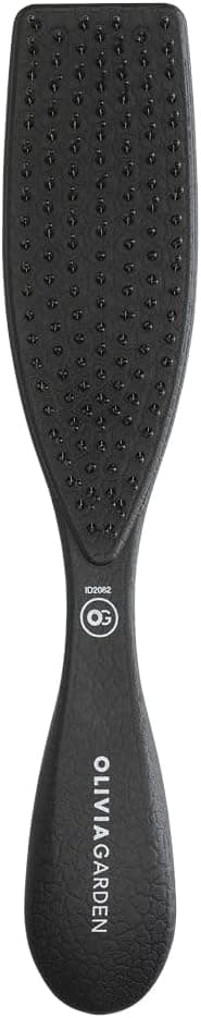 Olivia Garden Essential Style Blend – Noir – Brosse démêlante résistante aux produits chimiques pour cheveux mouillés, colorations & soins – Pour usage en salon et à la maison