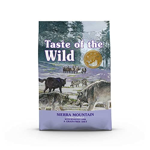 Taste of The Wild Sierra Mountain Croquettes pour Chien Agneau 12,2 kg