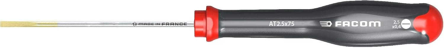 Facom at 3 X 100 mm Tournevis Protwist pour vis à fente - lame fraisée