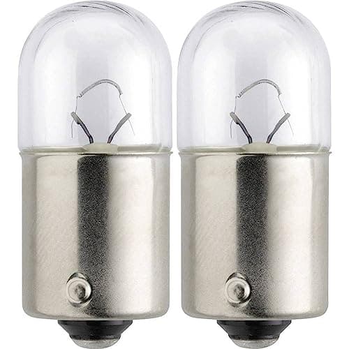Philips Ampoules de signalisation Vision R10W culot BA15s Blanc Lot de 2