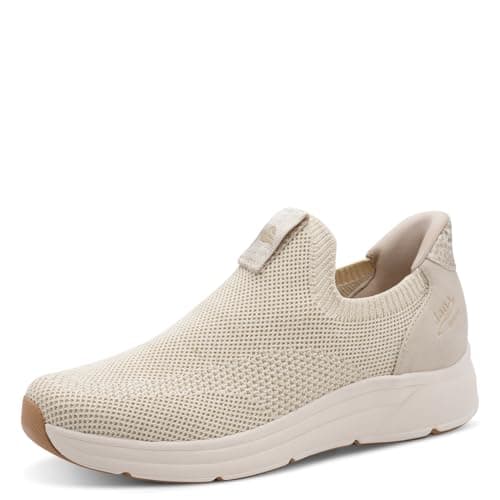 Jana Baskets mode slip-on vegan Beige doré 37 EU