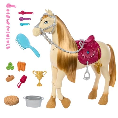 Barbie Cheval interactif avec sons et accessoires