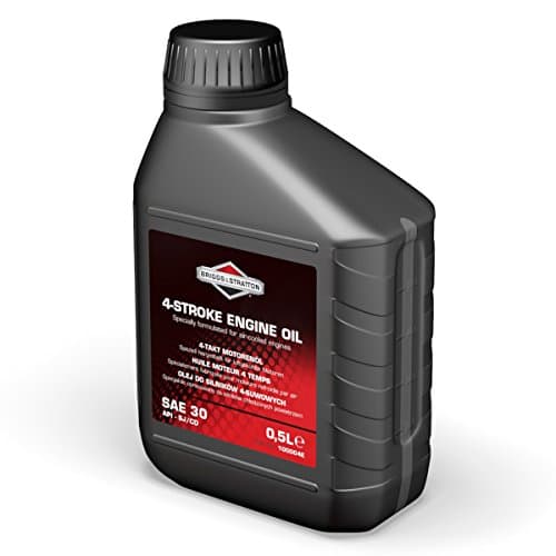 Briggs & Stratton Huile moteur SAE30 4 temps pour tondeuse à gazon - 0,5 L
