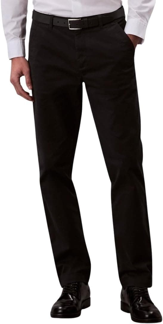 Calvin Klein Pantalon Chino Homme Cotton Signature Slim Fit