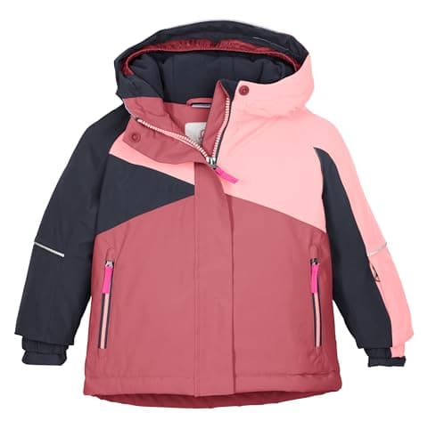 First Instinct by Killtec Veste de ski fonctionnelle bébé avec capuche et jupe pare-neige Rouge Dark 86-92 EU