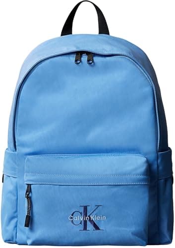 Calvin Klein Monologo IU0IU00731 Sac à dos unisexe pour enfants, bleu (Provence), taille unique