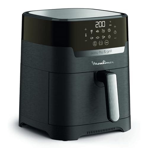 Moulinex - Easy Fry & Grill Friteuse sans huile 8 programmes - 4.6 L
