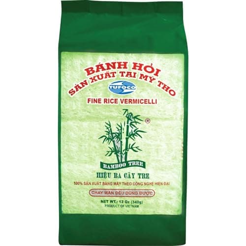 BAMBOO TREE Vermicelle de riz fin vert 340 g