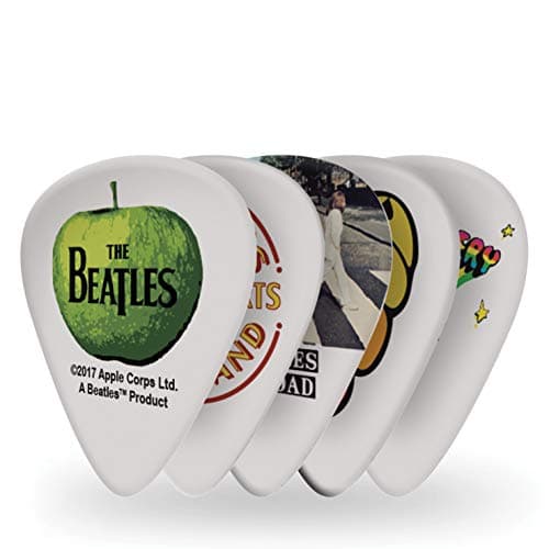 DAddario Boîte de médiators guitare The Beatles Albums Heavy