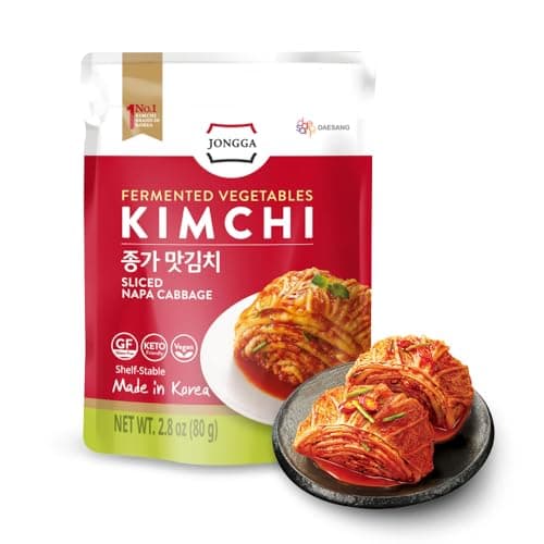 Jongga Kimchi Chou Napa Tranches 80g Coréen