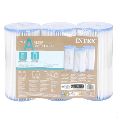 Intex Lot de 3 Cartouches de Filtration Type A